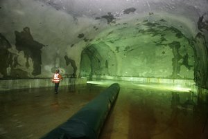 Jurong Rock Cavern(JRC)underground oil storage.